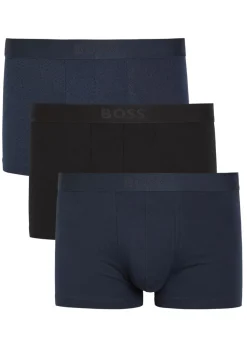 Boss One stretch-cotton boxer briefs - set of three