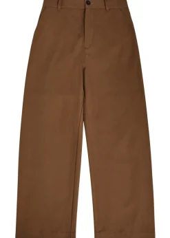 Bosworth curved-leg cotton trousers
