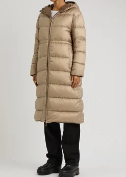 Boulogne reversible quilted shell coat
