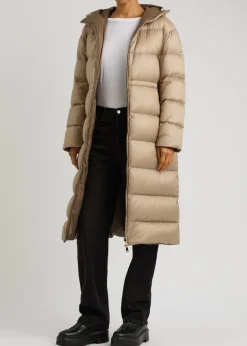 Boulogne reversible quilted shell coat