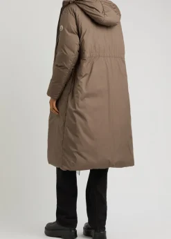 Boulogne reversible quilted shell coat