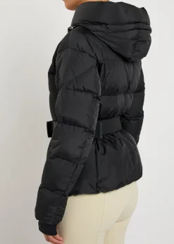 Bouquetin belted padded shell jacket
