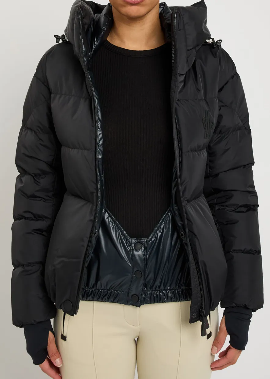 Bouquetin belted padded shell jacket
