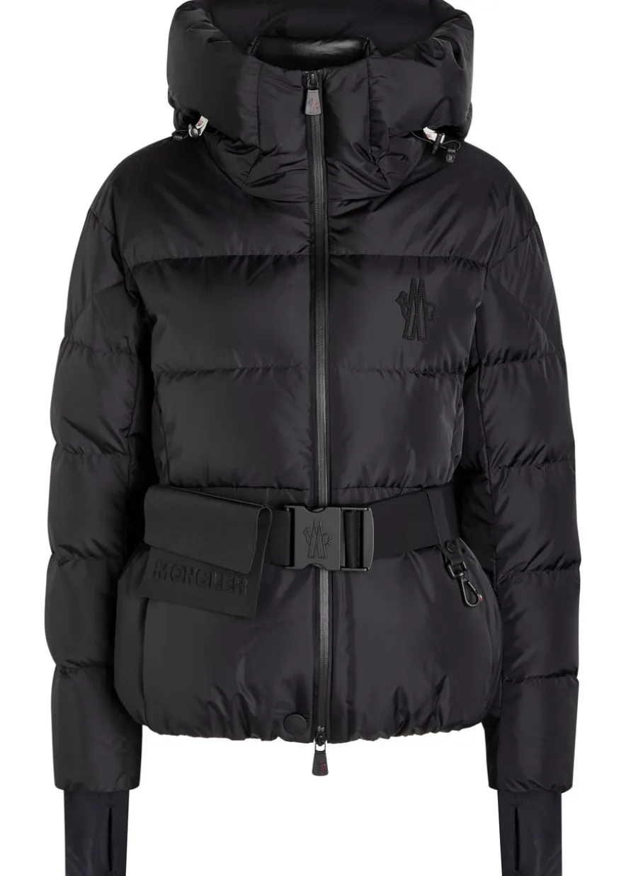 Bouquetin belted padded shell jacket