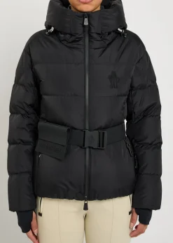 Bouquetin belted padded shell jacket