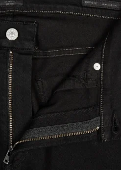 Bowery black slim-leg jeans