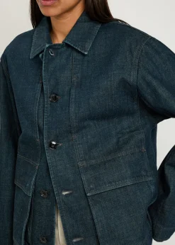 Boxy denim overshirt