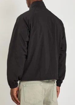 Boxy nylon track jacket