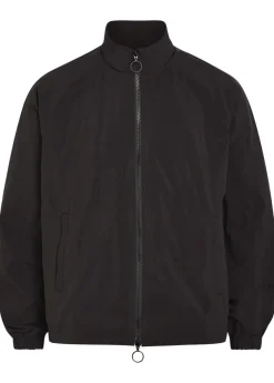 Boxy nylon track jacket