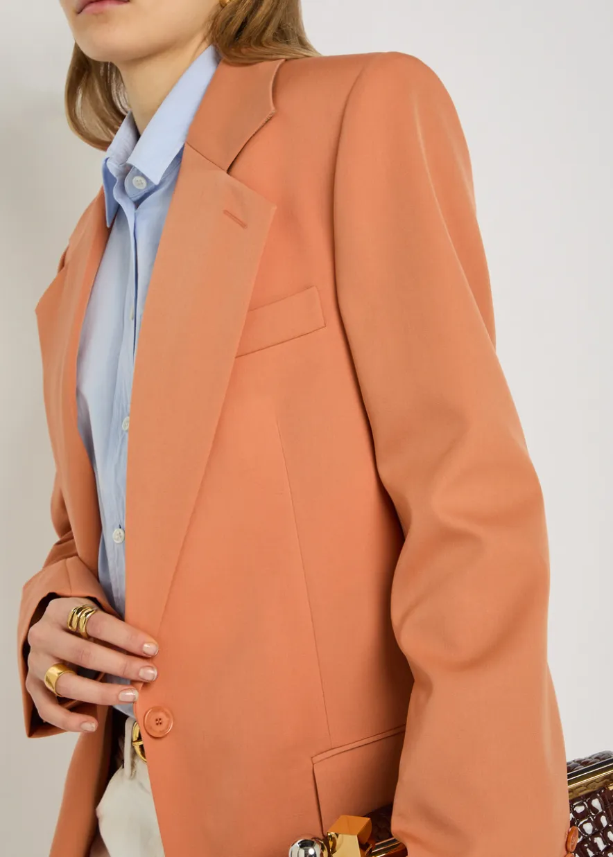 Boyfriend wool blazer