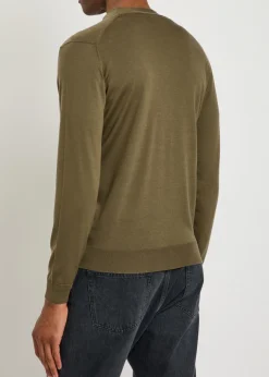 Bradrick merino wool cardigan