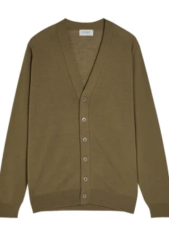 Bradrick merino wool cardigan