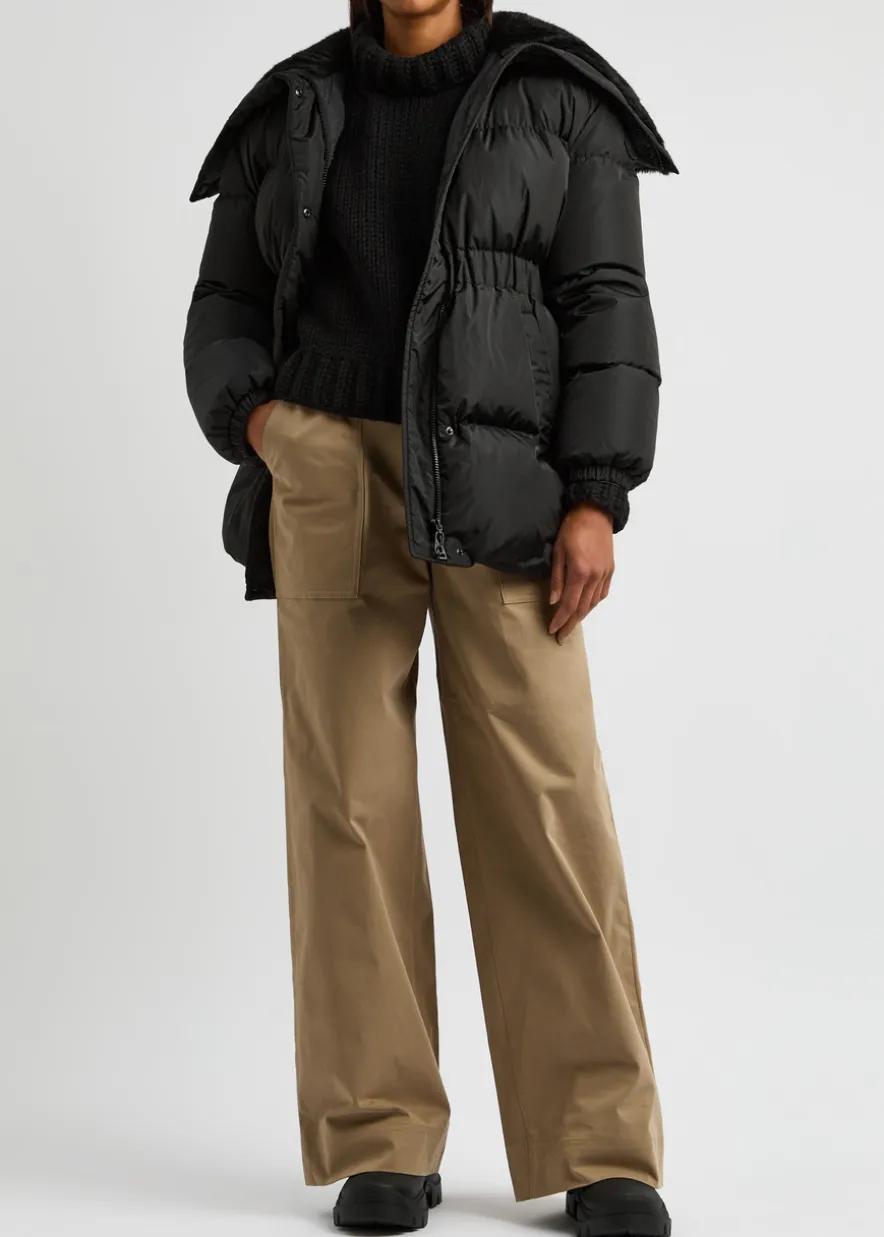 Brasseurs quilted shell jacket