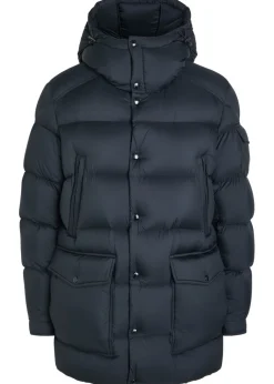 Bretagne padded hooded shell parka jacket