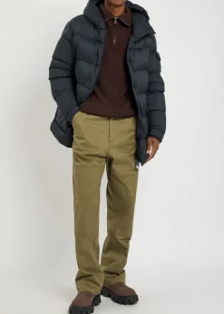 Bretagne padded hooded shell parka jacket