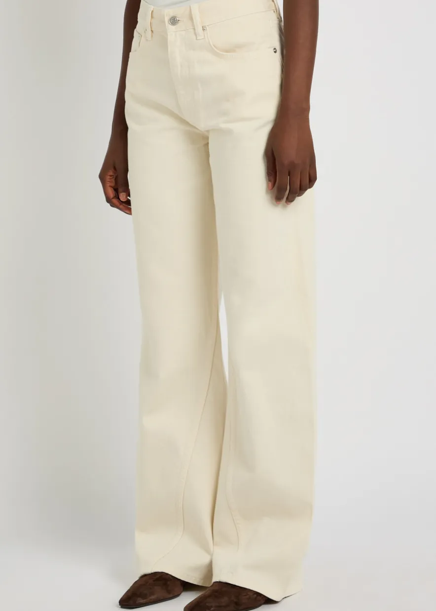 Brie wide-leg jeans