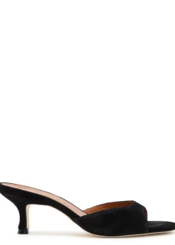 Brigitte 60 brushed suede mules