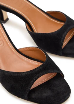 Brigitte 60 brushed suede mules