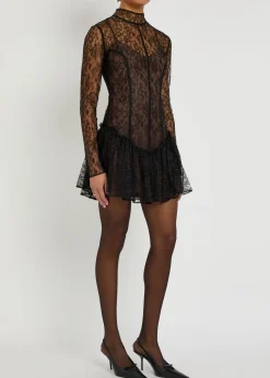 Brisa lace mini dress
