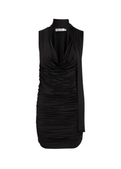 Brise scarf-effect stretch-jersey mini dress