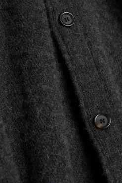 Britten textured-knit wool cardigan
