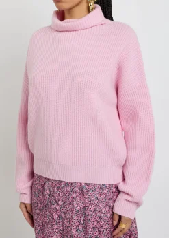 Brooke ribbed wool and cashmere-blend jumper