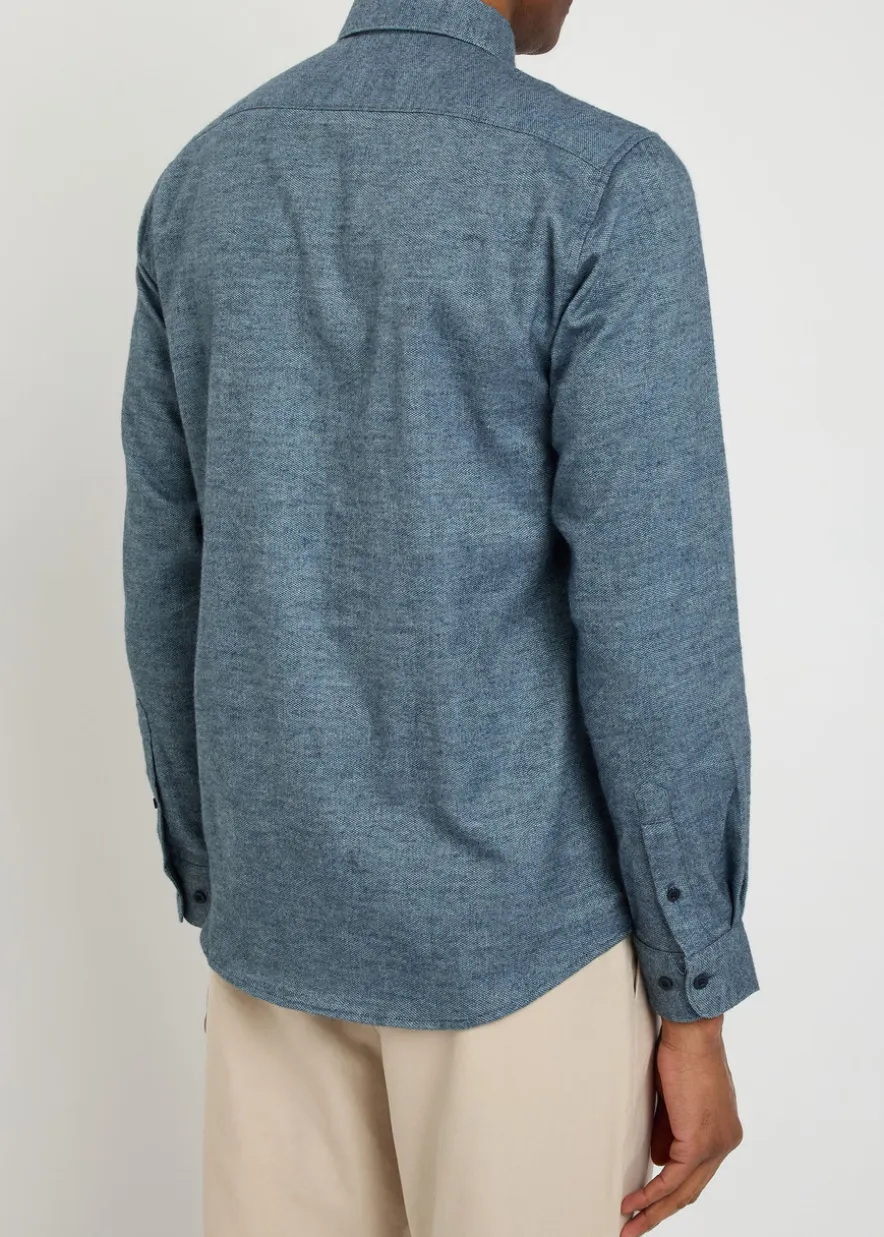 Brushed cotton shirt