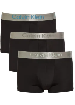 Brushed stretch-microfibre trunks - set of three