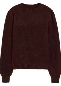 Brushed wool-blend jumper