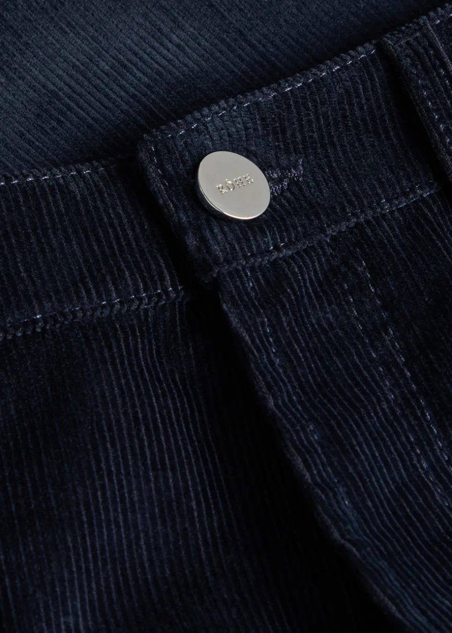 Bruun wide-leg corduroy trousers