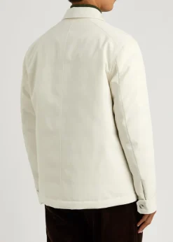 Buffaure hooded woven jacket