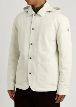 Buffaure hooded woven jacket