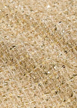 Cade metallic-weave tweed mini dress