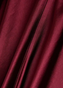 Cadence embellished satin maxi dress