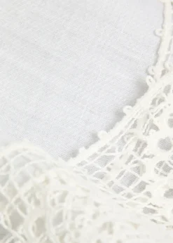 Caila embroidered ramie top