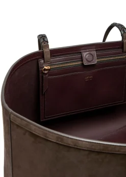 Cala 42 suede tote bag