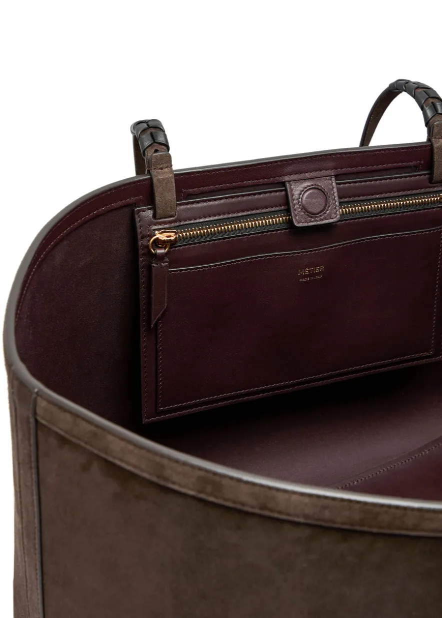 Cala 42 suede tote bag