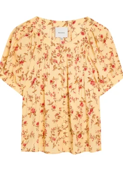 Calia floral-print voile blouse