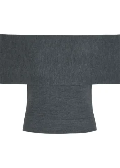 Callahan off-the-shoulder wool top