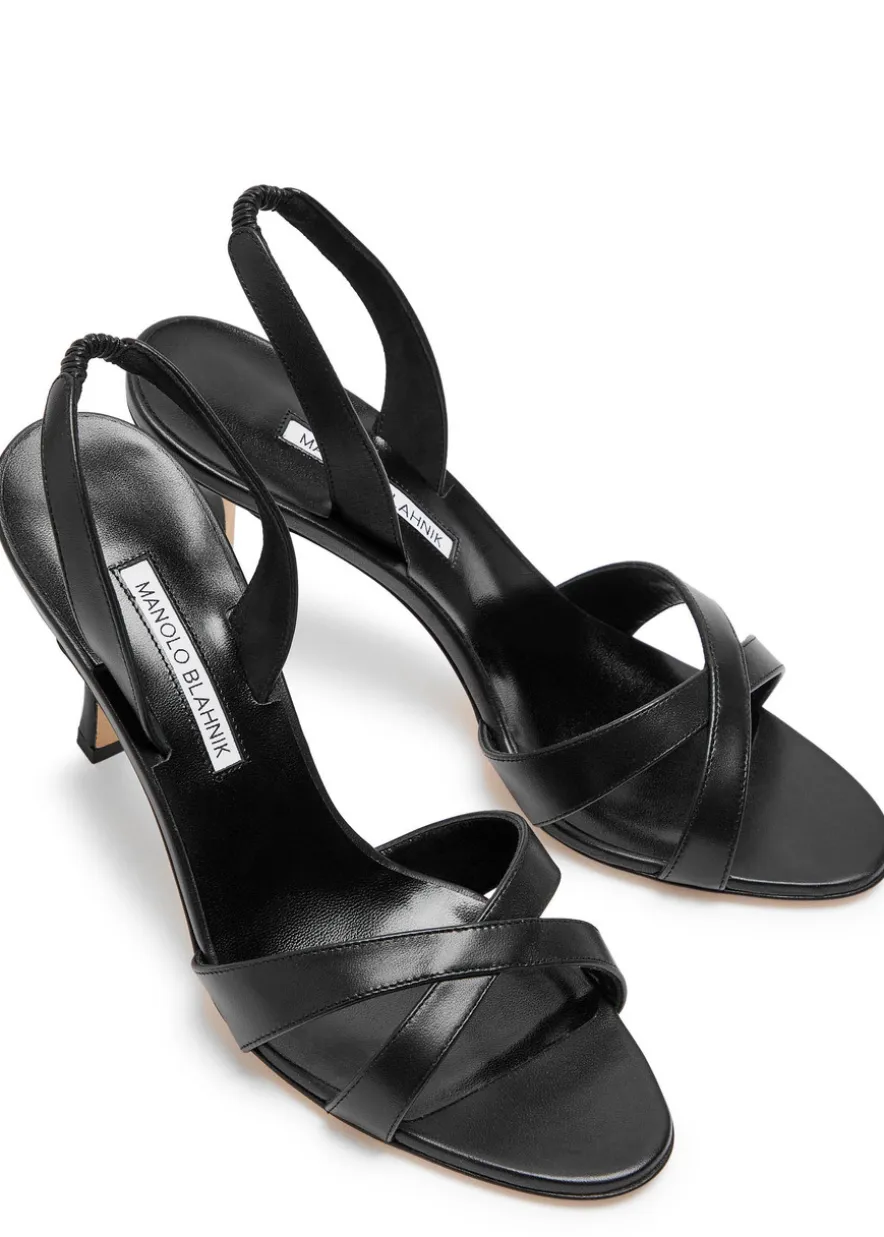 Callasli 90 leather slingback sandals