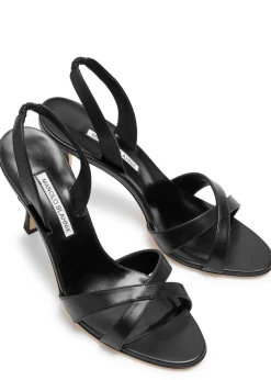 Callasli 90 leather slingback sandals
