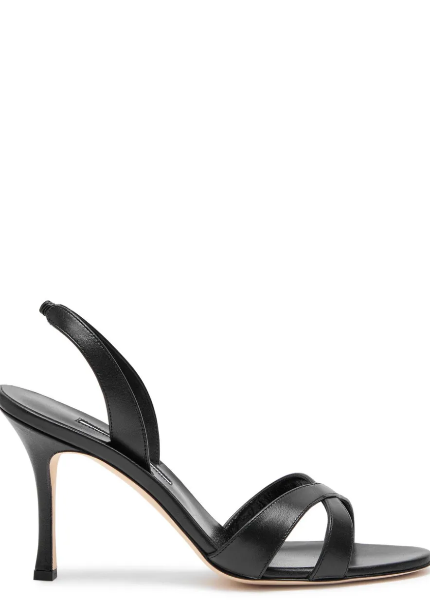 Callasli 90 leather slingback sandals