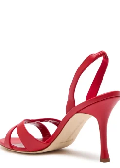 Callasli 90 leather slingback sandals