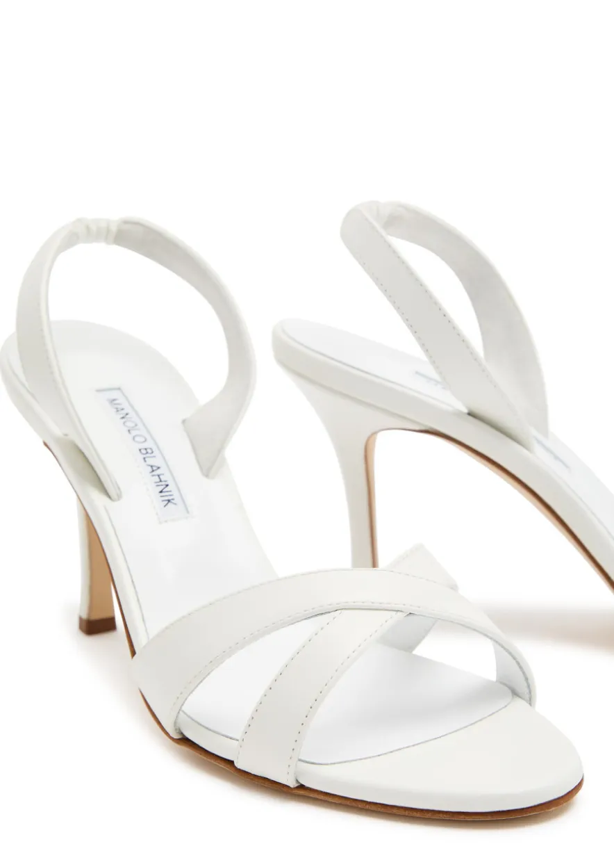 Callasli 90 leather slingback sandals