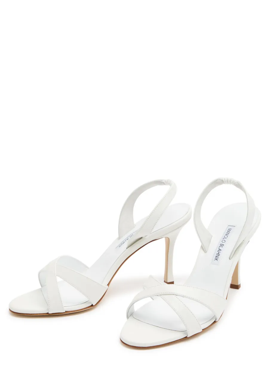 Callasli 90 leather slingback sandals