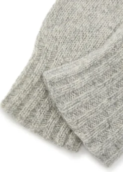 Calow cashmere and merino-blend gloves