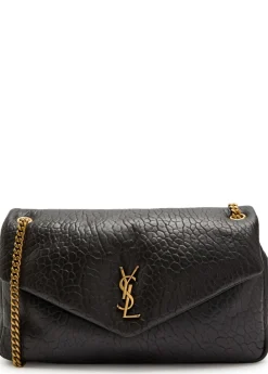Calypso large padded leather shoulder bag