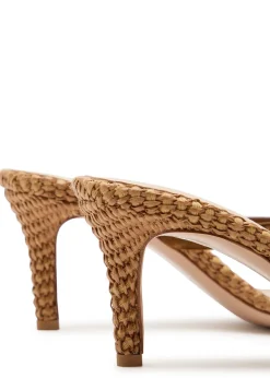 Calypso 70 raffia sandals