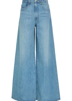 Cameron wide-leg denim jeans