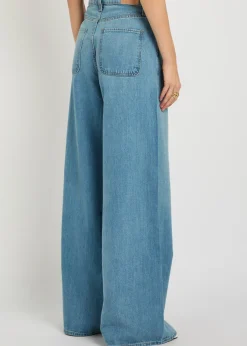 Cameron wide-leg denim jeans